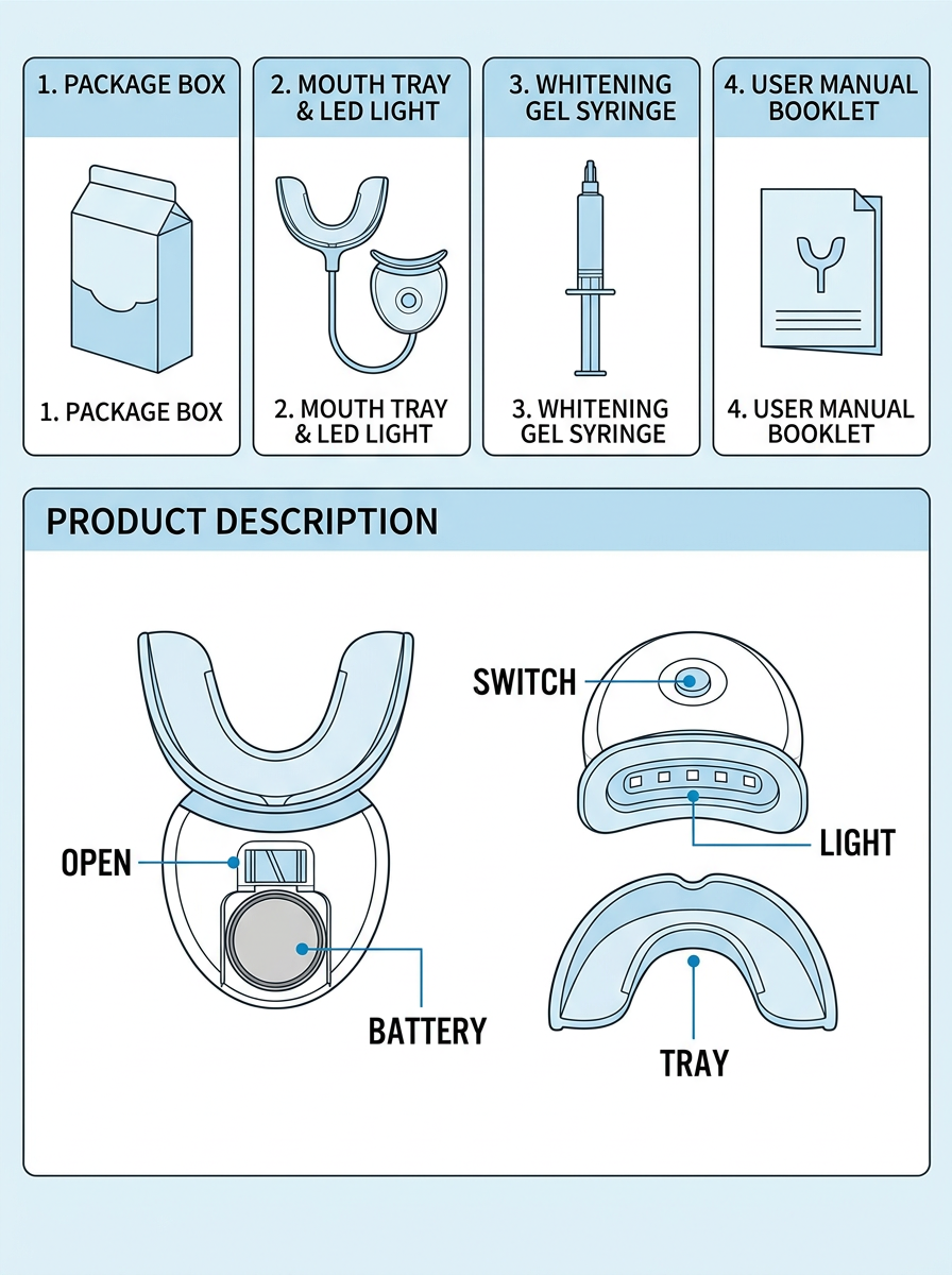 Bright Smile LED Whitening Kit