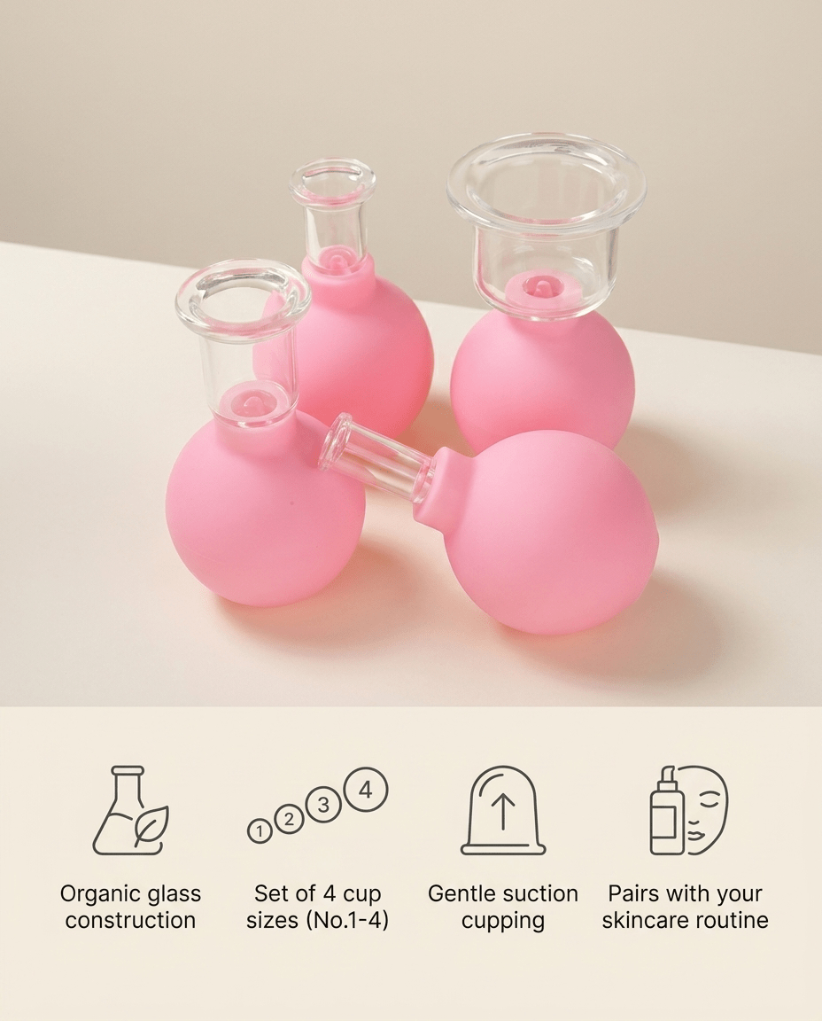 Facial Cupping Set for Lifting & Massage