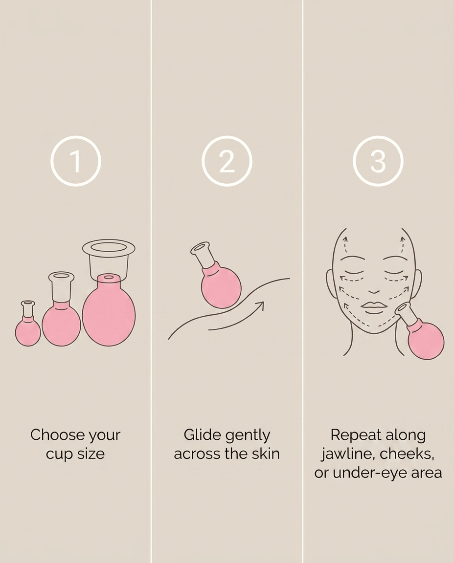 Facial Cupping Set for Lifting & Massage