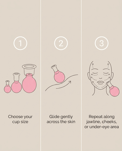 Facial Cupping Set for Lifting & Massage